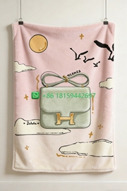 Hermes Throw Blankets